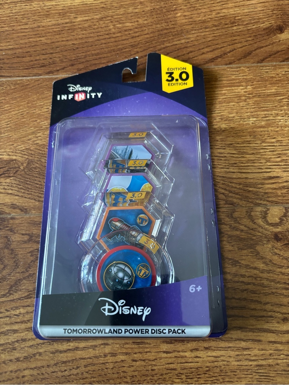 Disney Infinity Tomorrowland Power Disc Pack - Purple with Yellow & Blue Accents